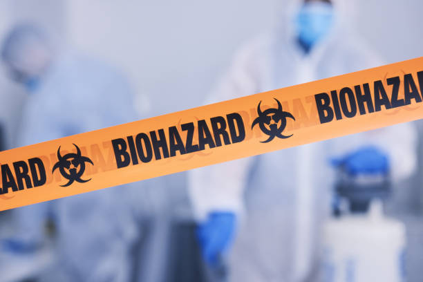 Professional Infectious Disease Decontamination technician working in Angleton, TX